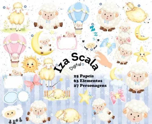 Kit Digital Ovelhinhas