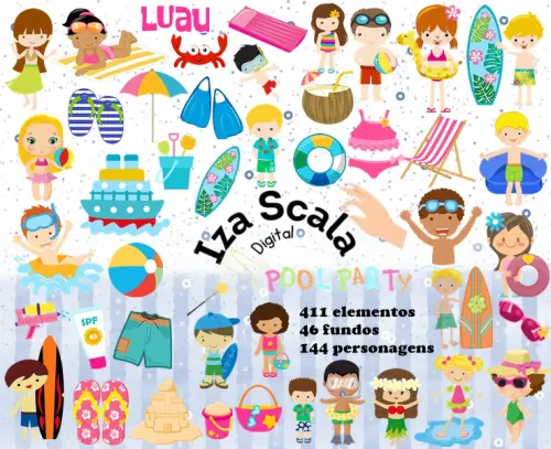 Kit Digital Pool Party