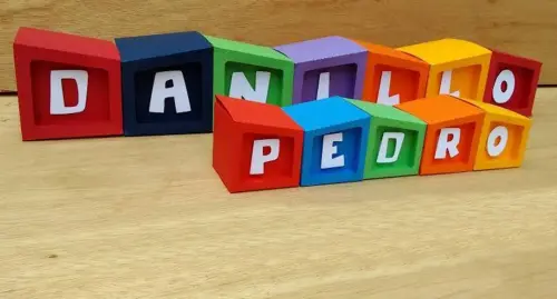 Arquivo de Corte Cubos Pocoyo