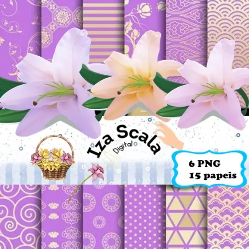 Kit Digital Orquídeas