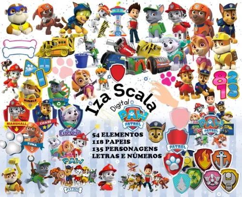 Kit Digital Patrulha Canina