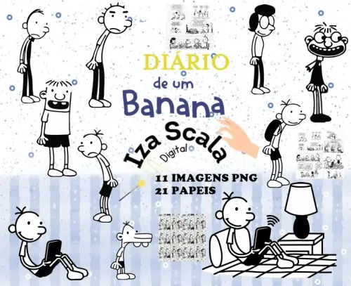 Kit Digital Diário de um Banana