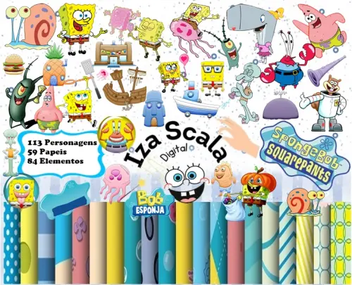 Kit Digital Bob Esponja