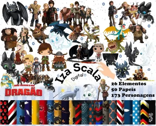 Kit Digital Como treinar seu Dragão