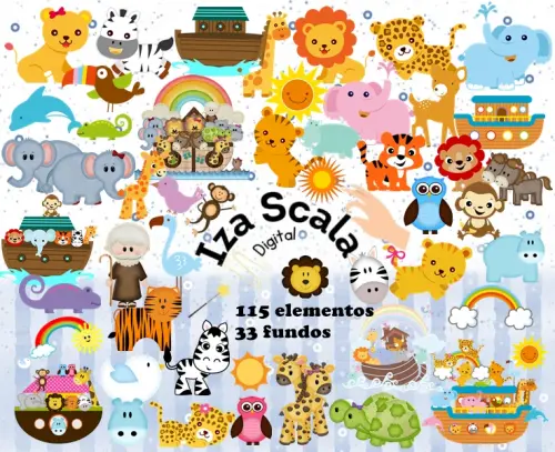 Kit Digital Arca de Noé