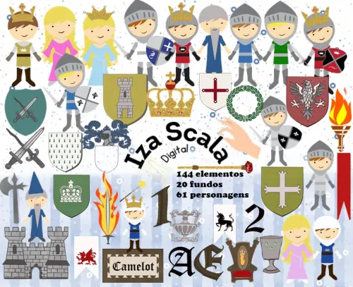 Kit Digital Rei Arthur