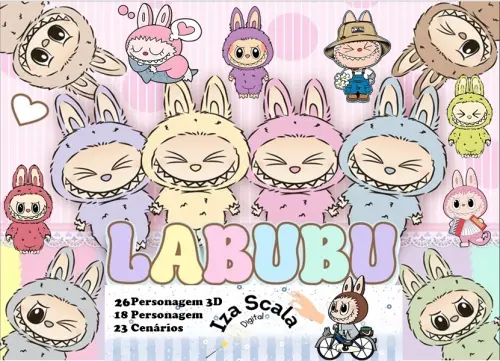 Kit Digital Labubu