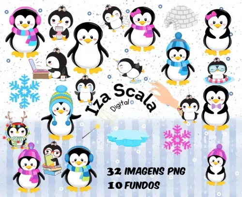 Kit Digital Pinguins