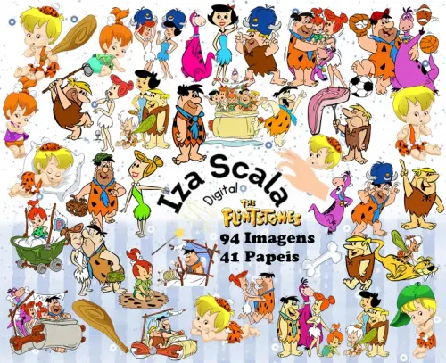 Kit Digital Flintstones