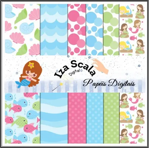 Papel Digital Sereia 5