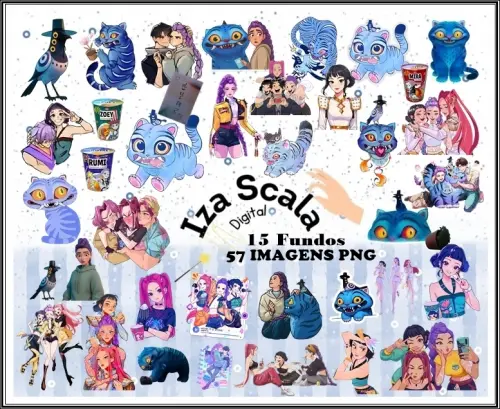 Kit Digital Guerreiras do K Pop