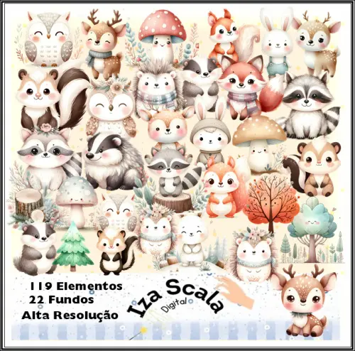 Kit Digital Bosque Encantado - IA