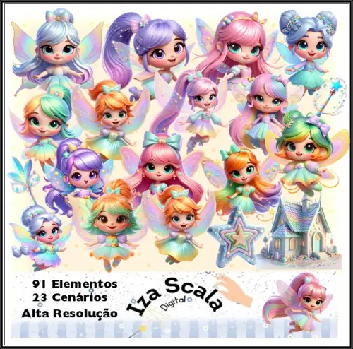 Kit Digital Jardim das Fadas - IA