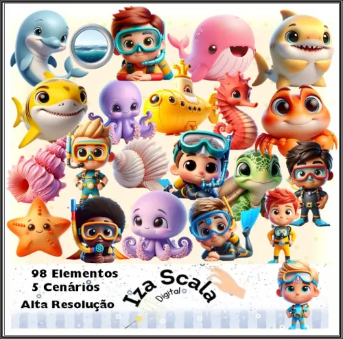 Kit Digital Fundo do Mar - IA