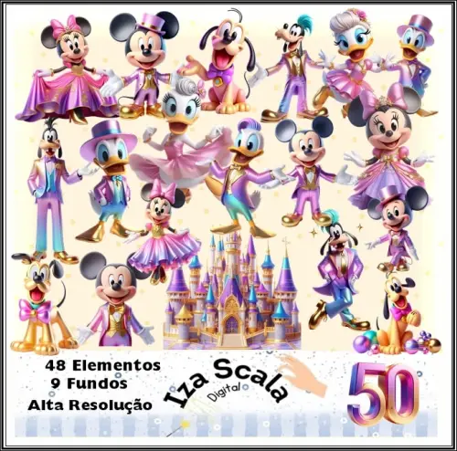 Kit Digital 50 anos Disney - IA