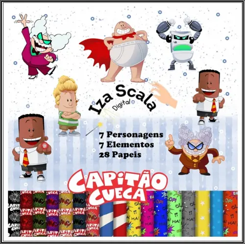 Kit Digital Capitão Cueca