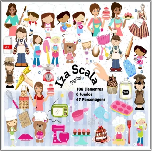 Kit Digital Confeitaria