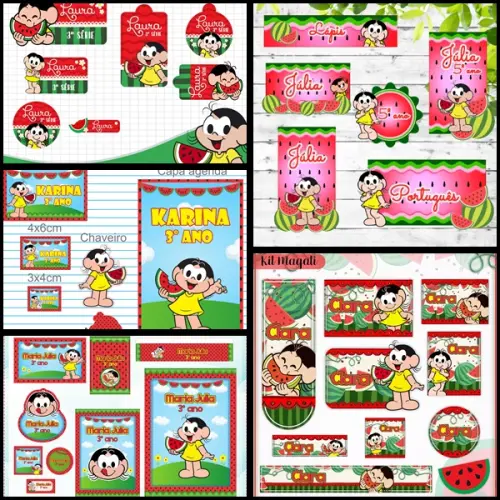 Etiqueta Escolar Magali