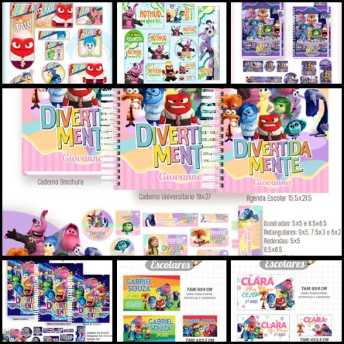 Etiqueta Escolar Divertidamente