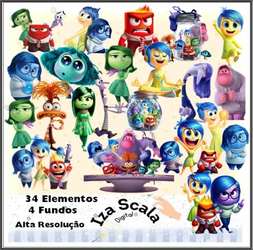 Kit Digital Divertidamente  1 - 3D