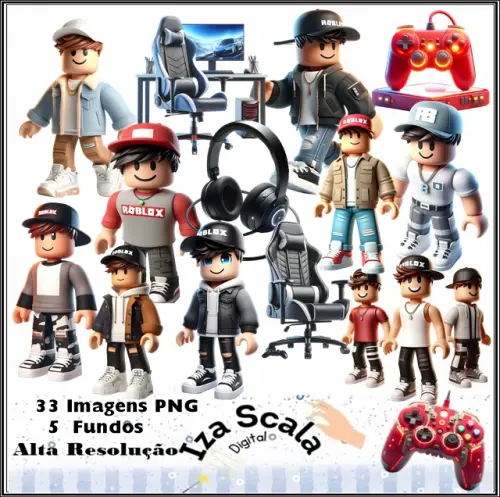Kit Digital Roblox  - 3D
