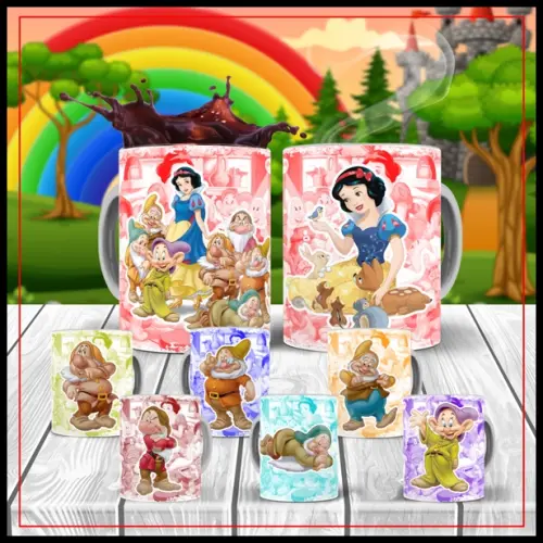 Arquivo Digital Branca de Neve - Canecas