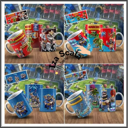 Arquivo Digital Clash Royale - Canecas