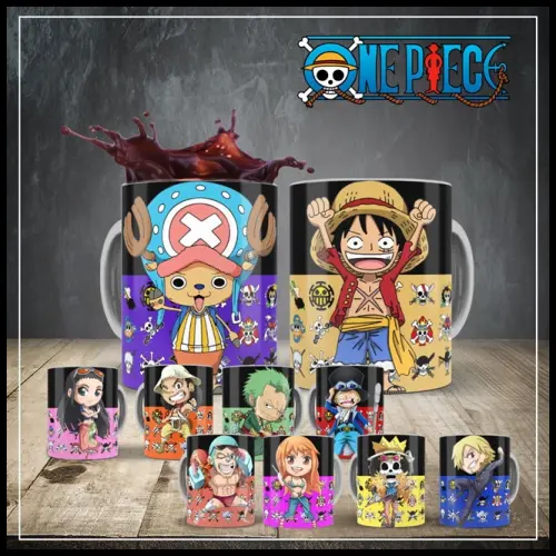 Arquivo Digital One Piece - Canecas