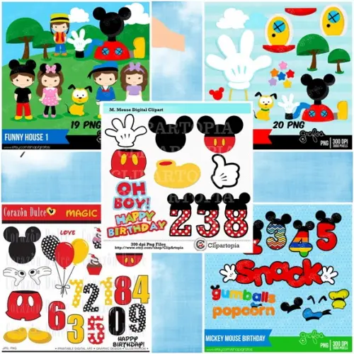 Arquivo Digital Mickey - 10 Arquivos