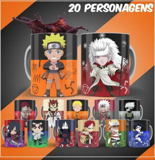 Arquivo para Sublimação - Naruto