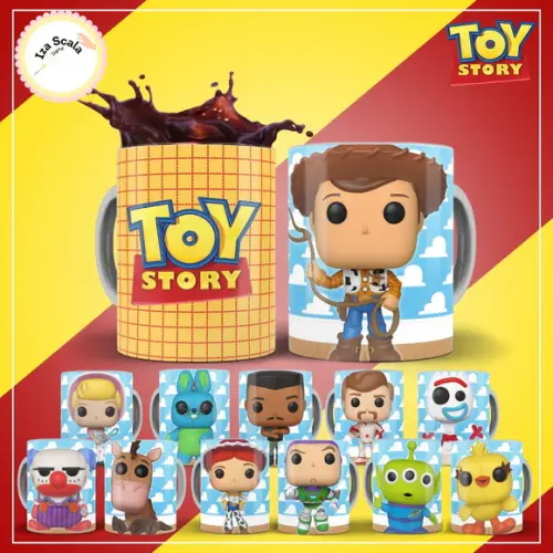 Arquivo para Sublimação - Toy Story Funko