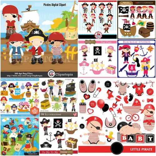 Arquivo Digital Piratas # 2 -10 Kits