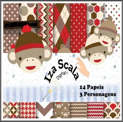 Arquivo Digital Sock Monkey