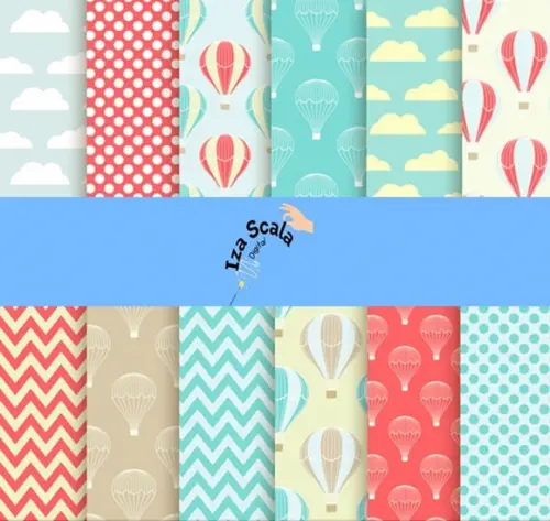 Papel Digital Balão de Ar