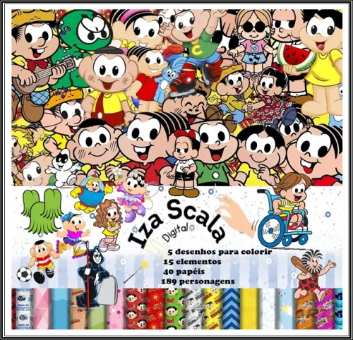 Kit Digital Turma da Mônica