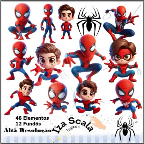 Arquivo Digital Homem Aranha  - 3D