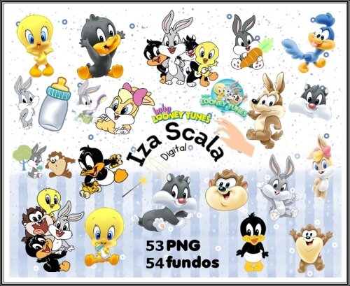 Kit Digital Looney Tunes Baby