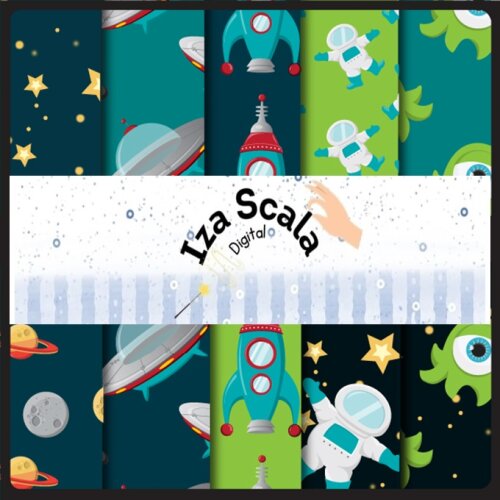 Papel Digital Astronauta 2