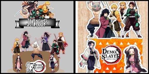 Arquivo de corte - Topo de Bolo  Demon Slayer