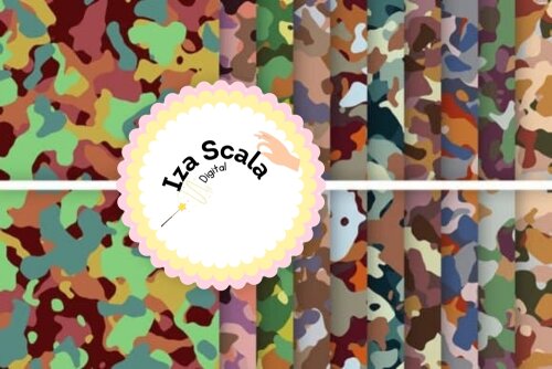 Papel Digital Camuflagem 1