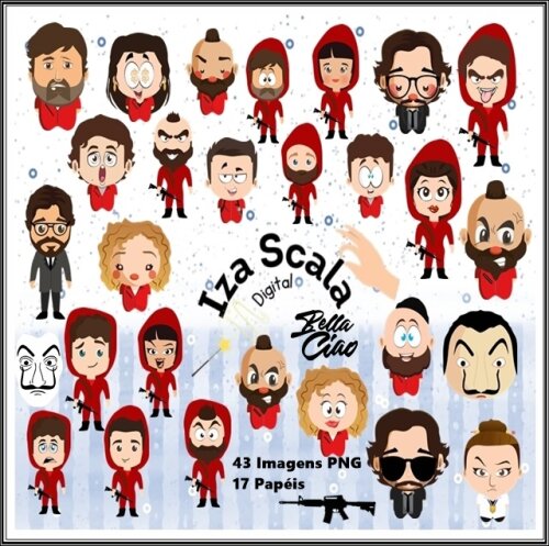 Kit Digital La Casa de Papel