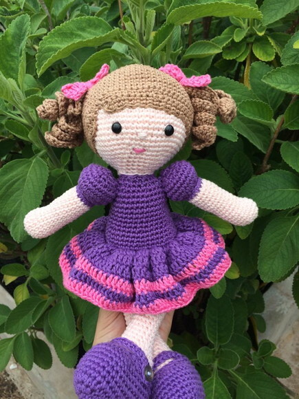Boneca Amigurumi