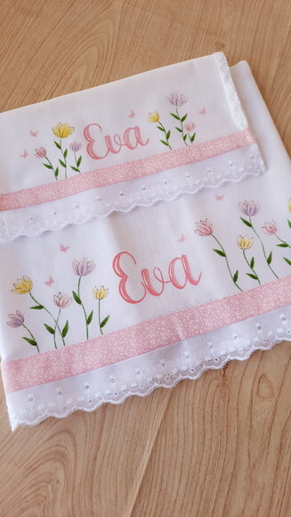Jogo de Fraldas Personalizadas para Menina