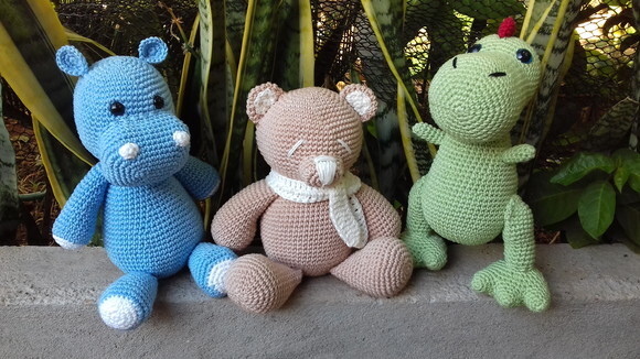 Kit Bichinhos Amigurumi