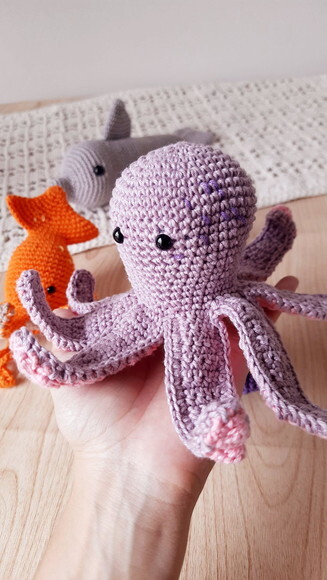 Kit Fundo do Mar Amigurumi