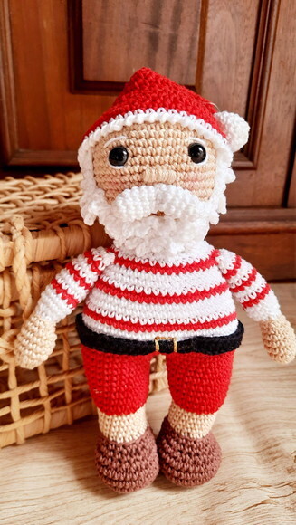Papai Noel Amigurumi