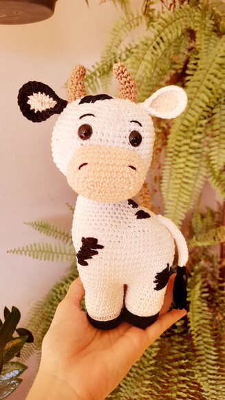 Vaquinha Amigurumi