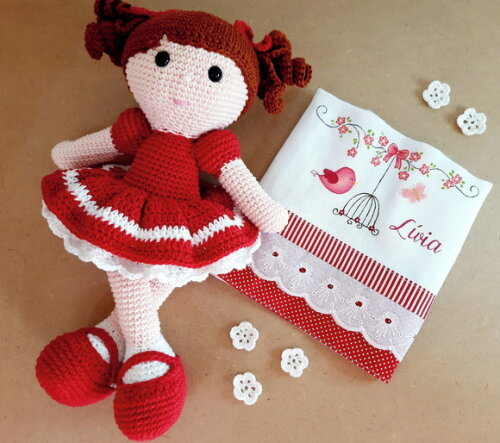 Boneca Amigurumi