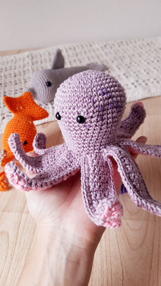 Kit Fundo do Mar Amigurumi