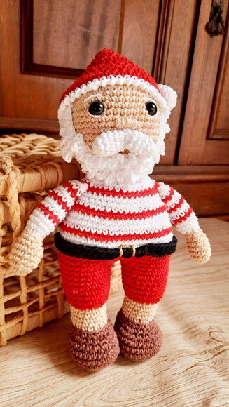 Papai Noel Amigurumi